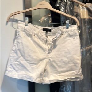 Banana Republic Women's White Jean Shorts